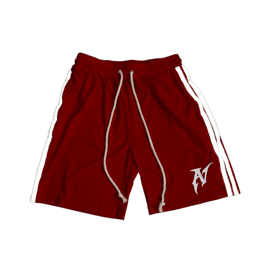 V2 Nylon Shorts ( Red )