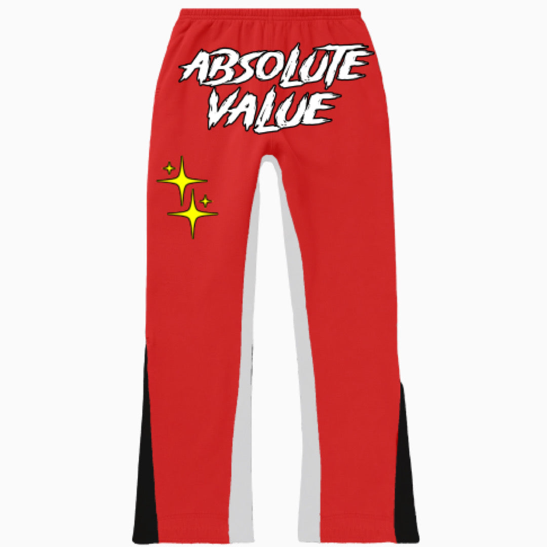 AV Flare Sweatpants (RED)